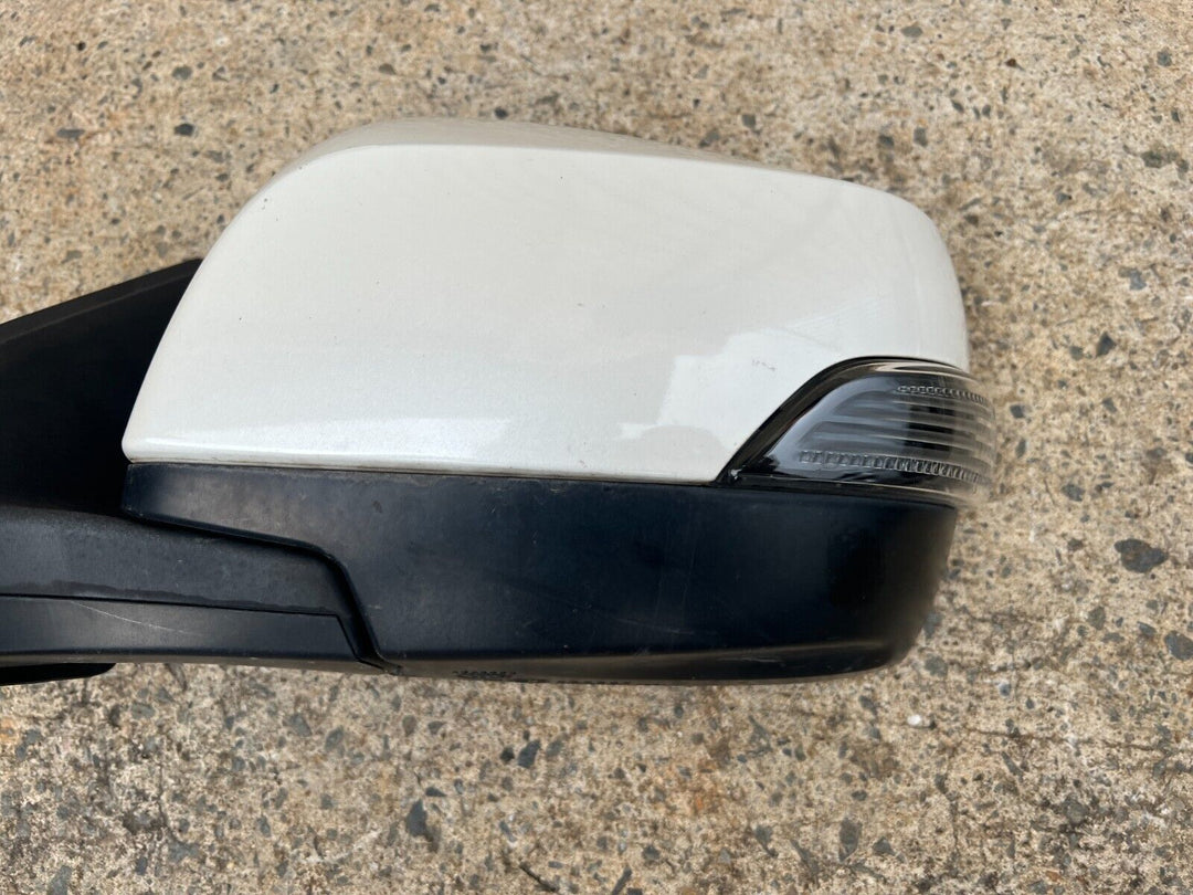 Subaru Liberty GEN 5 Outback 09 - 14 Passenger Wing Side Mirror Left White 37J L