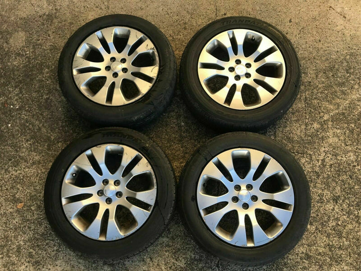 Subaru Outback Gen 4 4TH 03 - 09 Series 2 Factory Set Of Wheels Tyres 215/55 17"