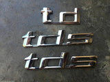 Genuine BMW TD TDS Boot Lid Badge Emblem Original Factory Vintage 325 525 318
