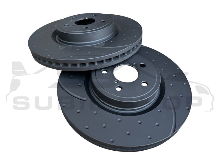 RDA Performance Brake Rotors & Pads Upgrade 03 - 09 Subaru Liberty GT H6 Spec B
