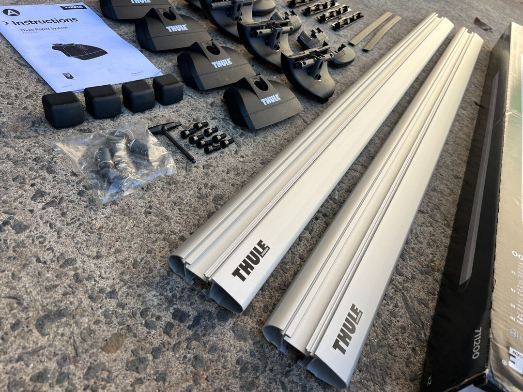 Thule Ladder Surf Board Ski Roof Racks Rack for Subaru 711200 Wing Bar 118 75300