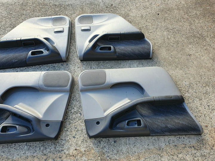 Subaru Forester Wagon SF 97-02 Factory Door Cards Trims Front & Rear Set Genuine