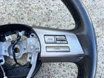 Genuine Subaru Liberty Gen 5 2009 - 2011 Leather Factory Steering Wheel Cruise