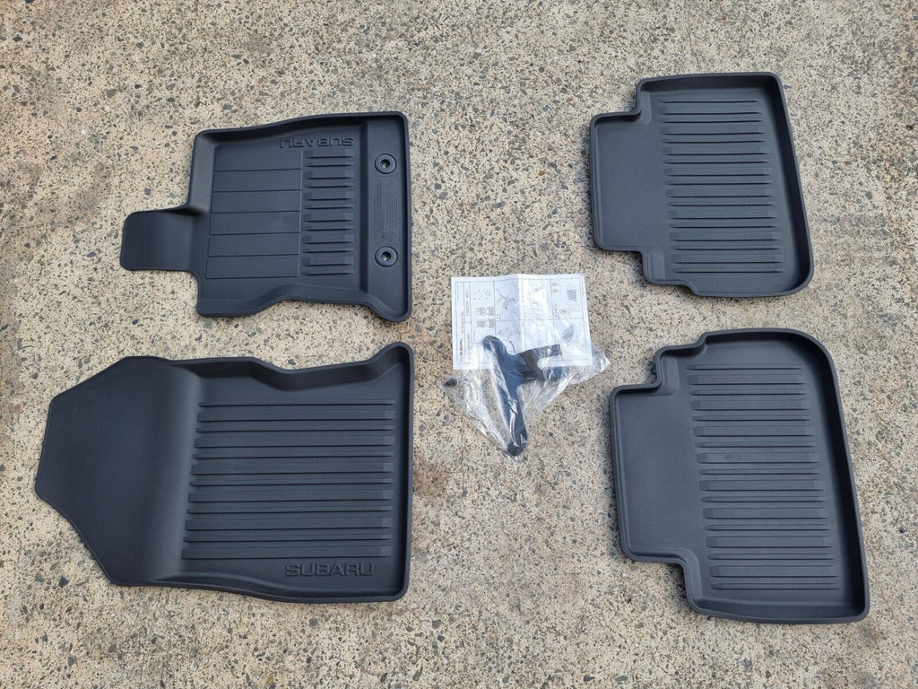 Genuine Subaru Forester SK 19 23 Set 4 Floor Mats Matts Matt