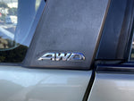 Subaru Forester 02 - 08 SG SG9 Side Pillar AWD Badge Letters Decal Logo GENUINE