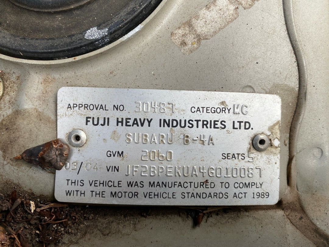 Microcontroller Subaru Subaru Outback GEN 3 4 H6 ECU Computer Auto Automatic Control Unit 8F ...