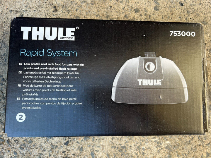 Thule Ladder Surf Board Ski Roof Racks Rack for Subaru 711200 Wing Bar 118 75300