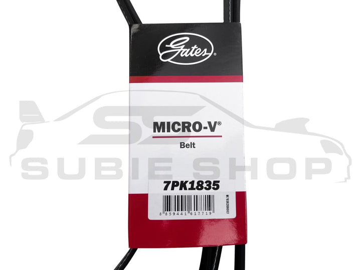 Gates Accessory Serpentine Belt For Subaru Forester SH & SJ Turbo Diesel 08 - 18