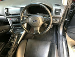 Subaru Liberty GT/ Outback Interior Center Console Side Silver/ Black Trims Trim