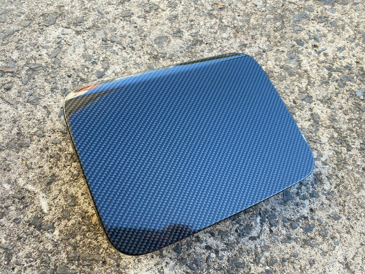 Subaru Liberty Outback Gen 4 03 - 09 Carbon Fiber Wrapped Petrol Door Lid Panel