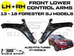 Right Left Front Lower Control Arms Pair Bush for Subaru Forester SJ XT 2013 -18