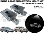LED Logo Projection Door Lamp Courtesy Light Kit For 12- 21 BR BS Subaru Outback