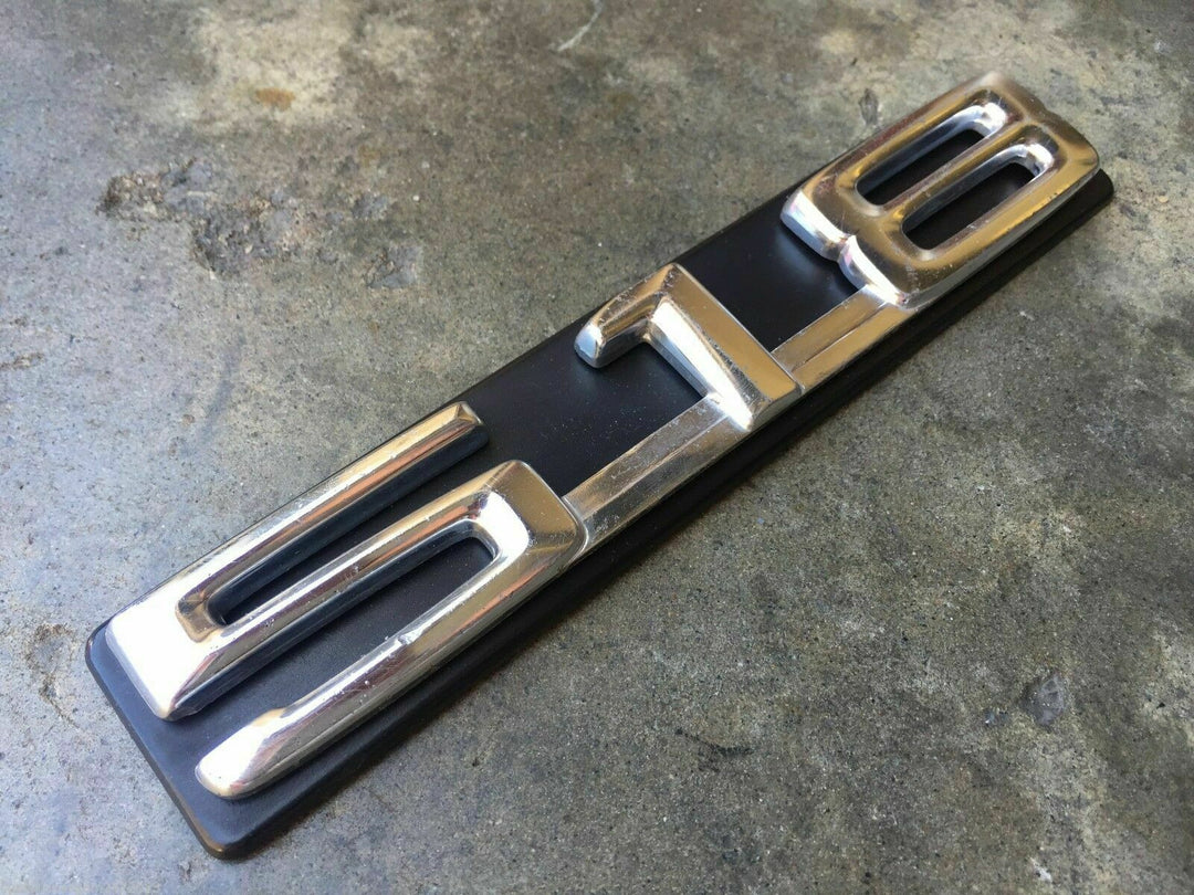 Genuine BMW E12 518 1972 - 1981 Boot Lid Badge Emblem Original Factory Vintage
