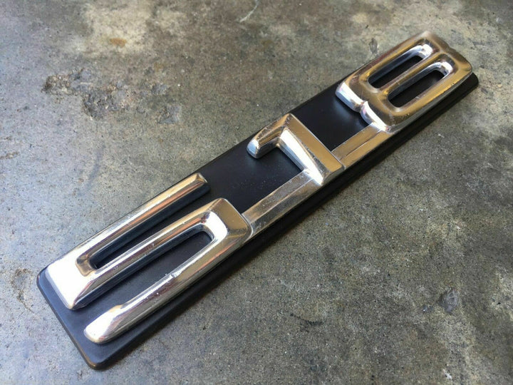 Genuine BMW E12 518 1972 - 1981 Boot Lid Badge Emblem Original Factory Vintage