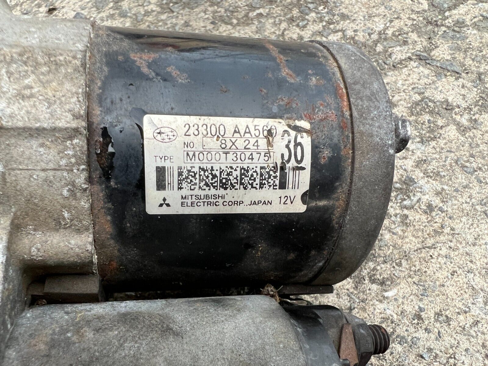 Subaru Forester XT SH 08 - 12 Turbo Factory Starter Motor