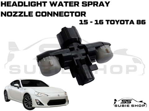 HID Headlight Washer Cap Water Jet Nozzle Squirter Piece For 15 - 16 Toyota 86