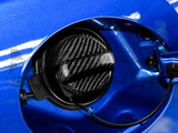 REAL Hard Carbon Fiber Petrol Fuel Cap Cover Trim For Subaru Impreza WRX BRZ XV+