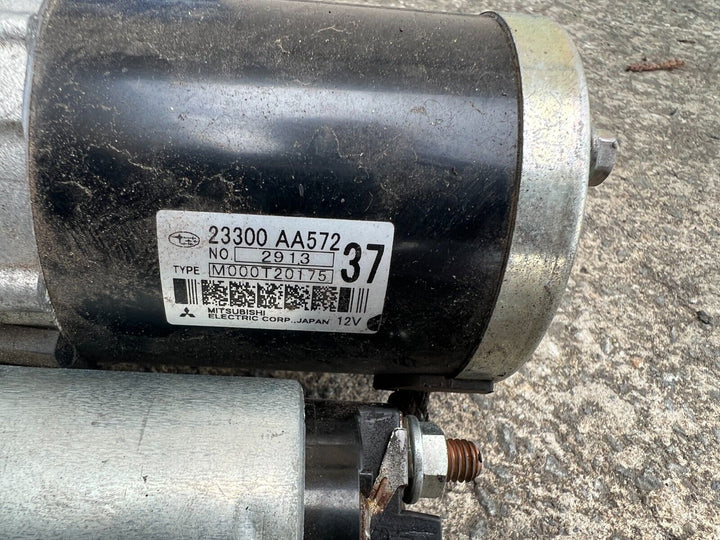 Factory OEM Subaru Liberty GEN 5 2012 - 14 FB25 Starter Motor Auto Automatic CVT