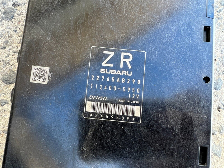 Subaru Forester SH S Edition Turbo 11-12 Auto ECU Computer ZR 22765 AB290 Denso