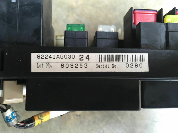 Subaru Outback Wagon Gen 4 03 06 Engine Bay Main Fuse Box Panel Fuses Genuine
