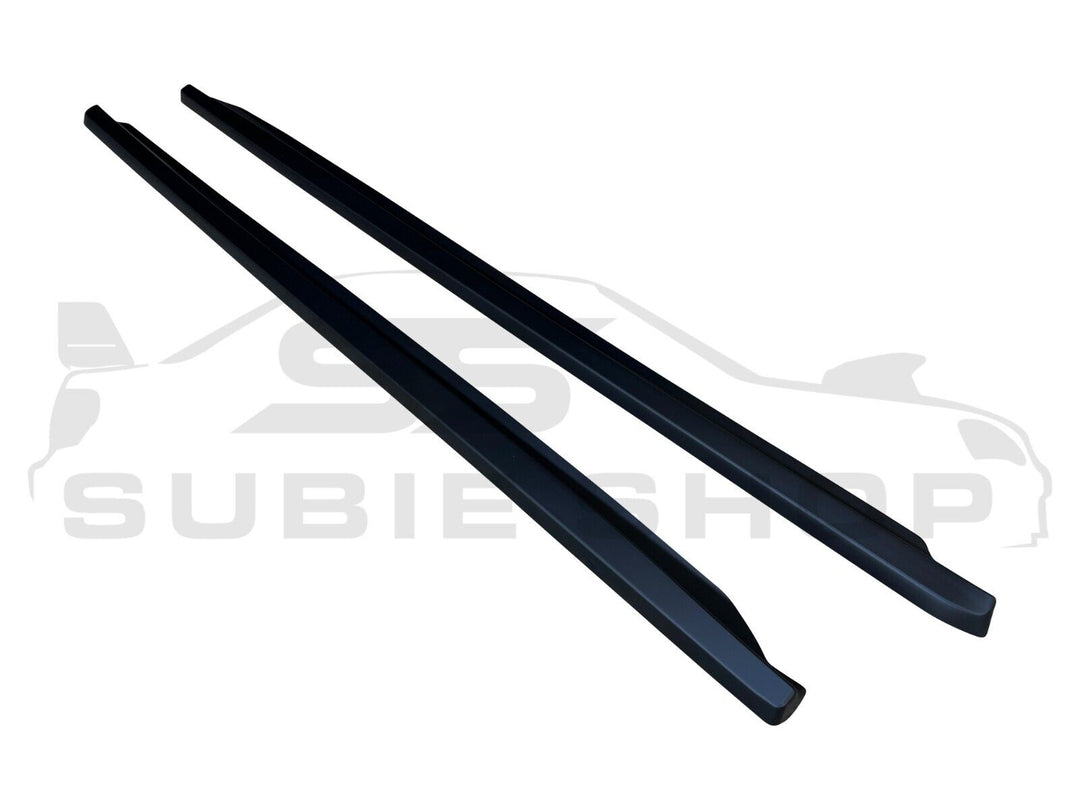 PP Injection CS Side Skirt Extensions Splitters For 12 - 20 Subaru BRZ Toyota 86