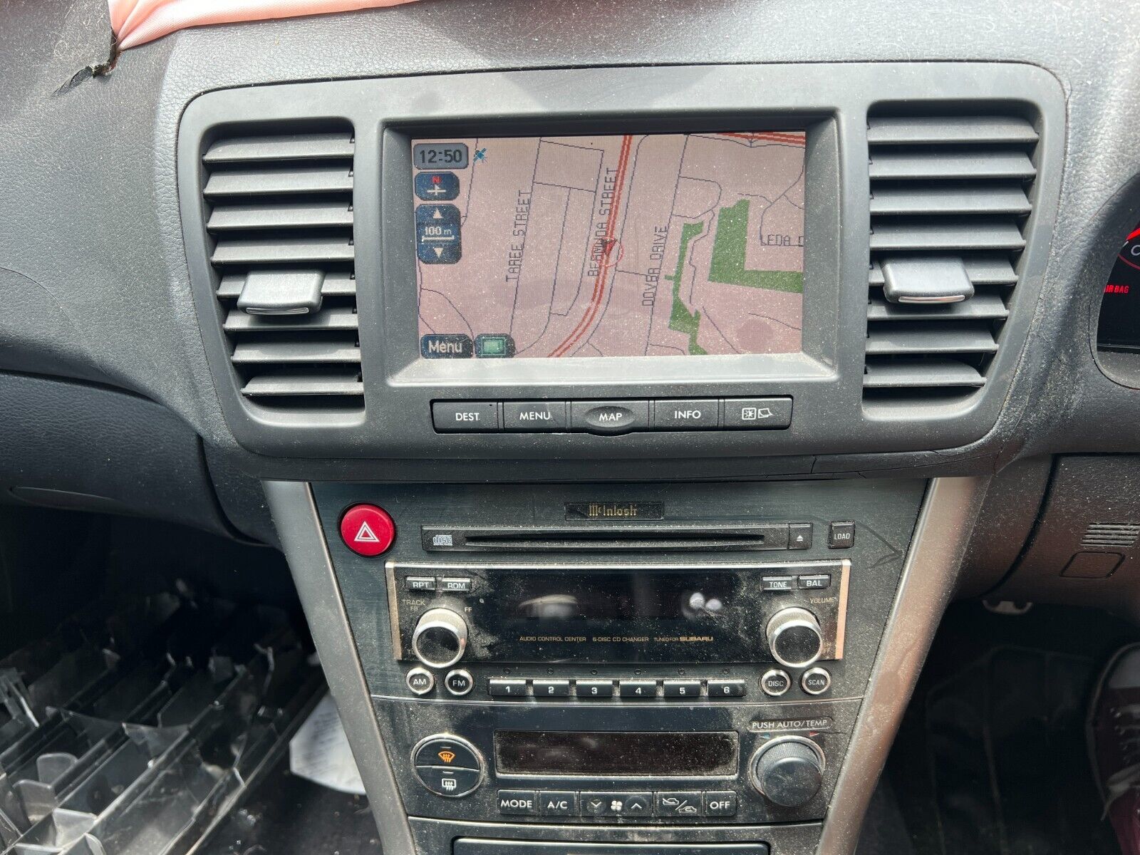 Subaru Liberty Gen 4 03 - 06 Factory OEM Nav System JDM Navigation