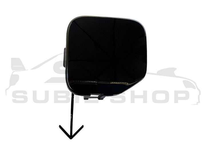 GENUINE Subaru Forester 08 - 12 SH XT Rear Bumper Bar Tow Hook Cover Black 32J