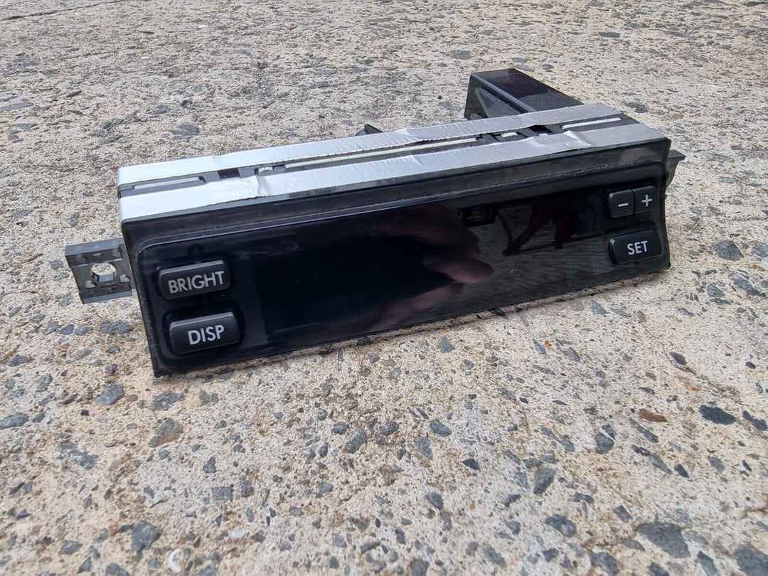 Subaru Liberty Outback 03 - 09 Gen 4 Factory Dash Clock 4 Button Brightness Type