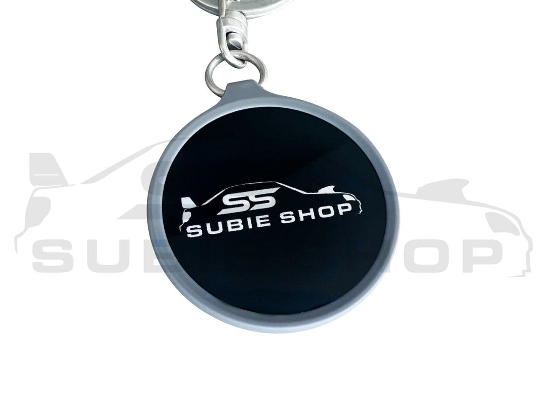 SUBIE SHOP Rubber Key Tag Chain For Subaru Impreza WRX STi Forester BRZ Liberty