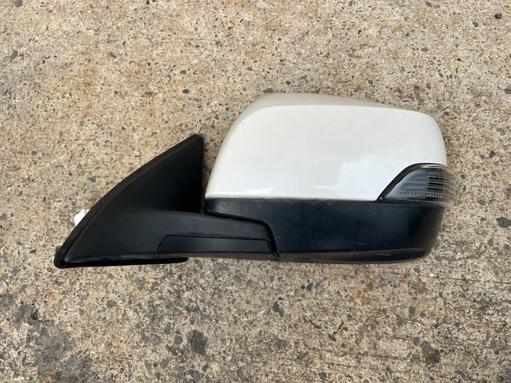 Subaru Liberty GEN 5 Outback 09 - 14 Passenger Wing Side Mirror Left White 37J L