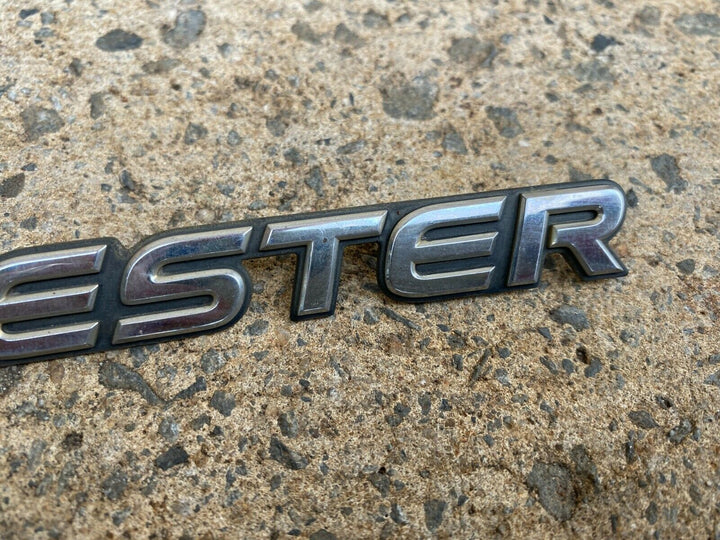 OEM Subaru Forester SF 1998 - 02 Factory Rear Tailgate Badge Letters Decal Logo