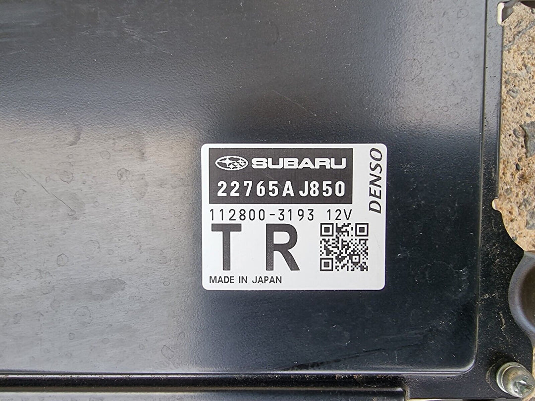 Subaru XV GT 2017 - 21 FB20 Auto ECU Computer Control Module Unit TR 22765AJ850