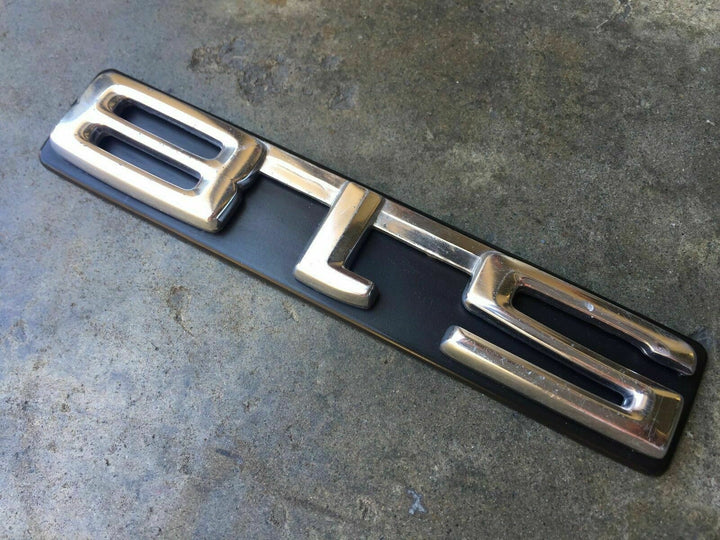Genuine BMW E12 518 1972 - 1981 Boot Lid Badge Emblem Original Factory Vintage