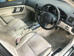 Subaru Liberty Outback H6 03 - 09 Genuine Seat Belt Cream Passenger Front LH