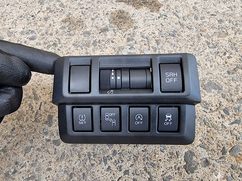 Subaru XV GT 2017 - 2021 Dash Switches Button Boot Control Trim Panel