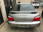 Subaru Impreza GD RS 2004 WRX RHR R Hand Rear Drivers Door Handle Silver 48W