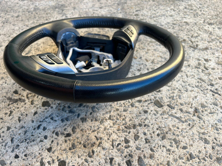 Subaru Forester 2008 -12 SH Black Leather Steering Wheel Cruise Control Buttons
