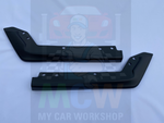 Rear Bumper Bar Spat Pods Lip Splitter Apron For 16 - 20 Subaru Impreza WRX STi