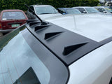 JDM PP Plastic Rear Roof Spoiler Vortex Generator For 08 - 14 Subaru RS WRX STi