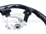PRE-ORDER - Carbon Fiber Leather Red Stitch Steering Wheel For 08 - 14 Subaru Impreza WRX RS