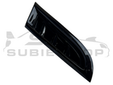 Genuine 06-07 Subaru Impreza WRX Hawkeye STi Bumper Side Vent Trim Panel Black