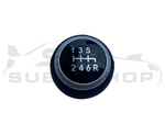 6 Speed Shift Gear Knob For Subaru Impreza WRX STI Liberty GTB Forester BRZ JDM