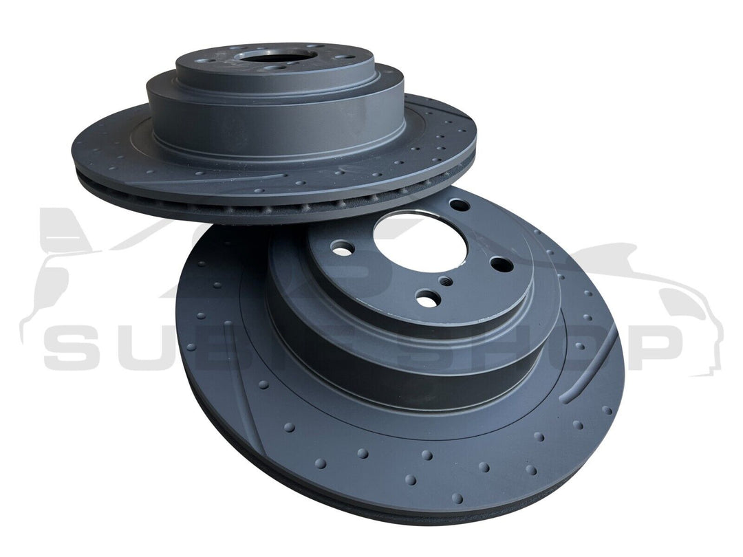 RDA Performance Brake Rotors & Pads Upgrade 03 - 09 Subaru Liberty GT H6 Spec B
