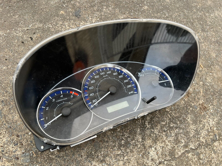 Subaru Forester Turbo Diesel SH 2008 - 10 Dash Instrument Cluster Manual Speedo