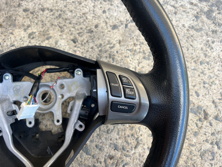Subaru Forester 08 - 12 SH Turbo Leather Steering Wheel Cruise Control Buttons