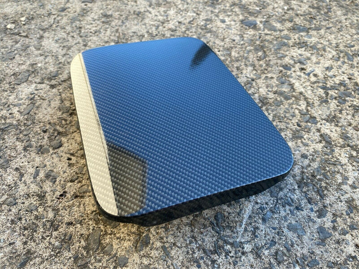Subaru Liberty Outback Gen 4 03 - 09 Carbon Fiber Wrapped Petrol Door Lid Panel
