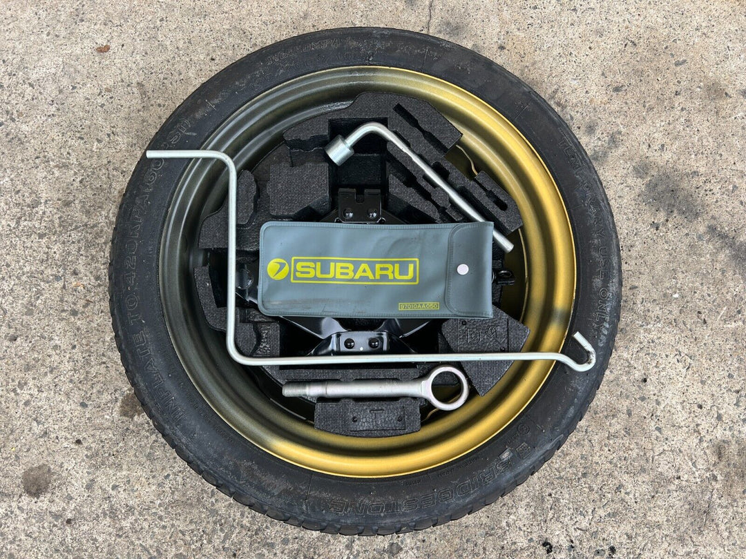 OEM Subaru BRZ STi Toyota 86 Spare Wheel Tyre 17" Space Saver + Jack Tool Kit B