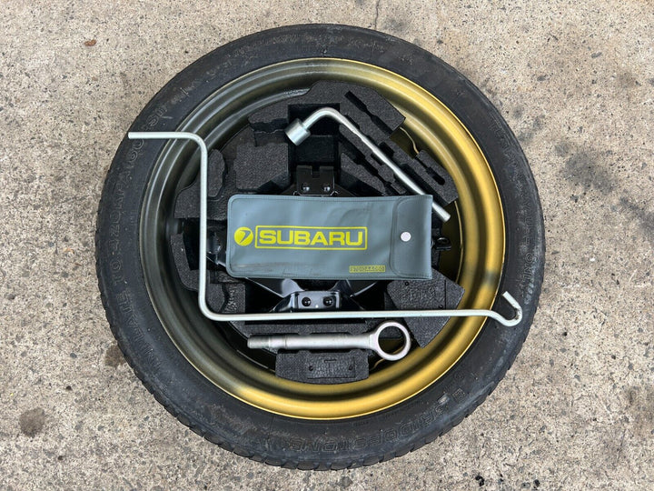 OEM Subaru BRZ STi Toyota 86 Spare Wheel Tyre 17" Space Saver + Jack Tool Kit B