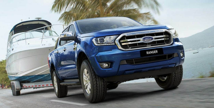 New 2019 Genuine Ford Ranger Front Center Chrome Grille Grill Badge Ute PX4 MK4