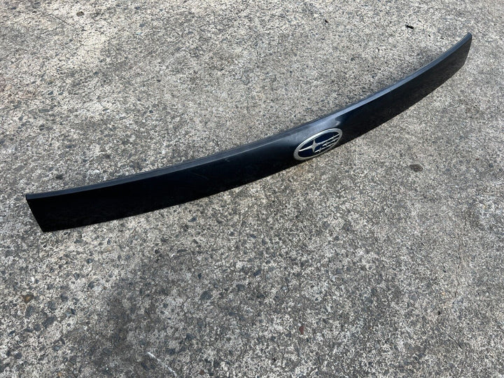 Subaru Forester SH 08 - 12 Rear Tailgate Garnish Trim Panel 61K Dark Grey OEM